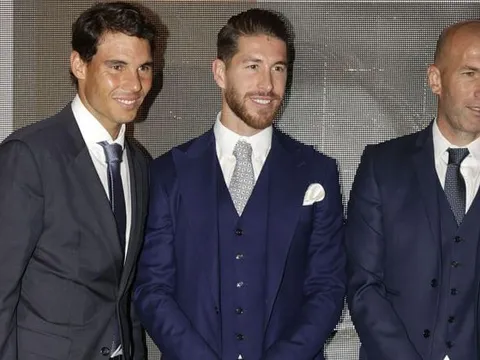 Sergio Ramos bày tỏ sự ngưỡng mộ đến chức vô địch của Rafael Nadal