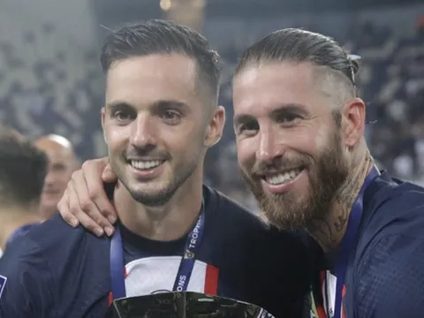 Sergio Ramos chơi hay ở trận Siêu cúp Pháp