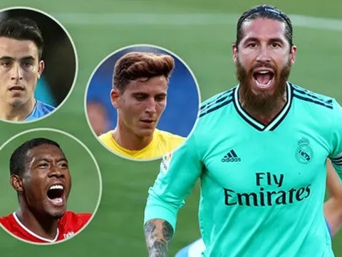 Sergio Ramos không gia hạn, Real xác định 3 ‘đá tảng’ về thay thế
