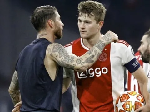 Matthijs de Ligt: 'Sergio Ramos là thần tượng lớn của tôi'