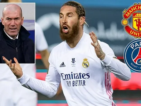 Sergio Ramos từ chối gia hạn, đại chiến M.U-PSG bắt đầu