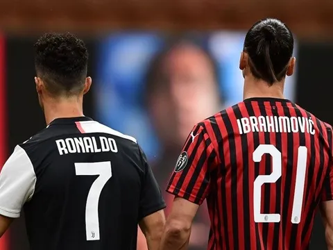 Serie A đang nằm dưới chân 2 "bô lão" Cristiano Ronaldo và Zlatan Ibrahimovic