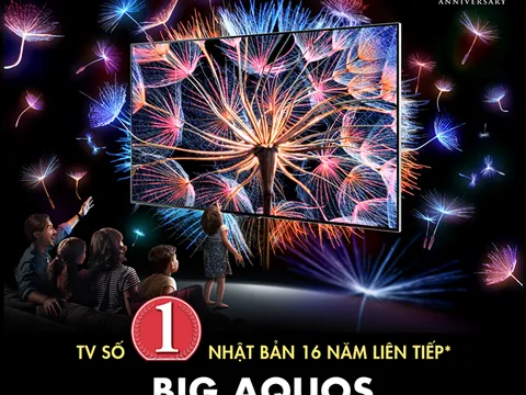 Sharp 20 năm hành trình thương hiệu TV số 1 Nhật Bản
