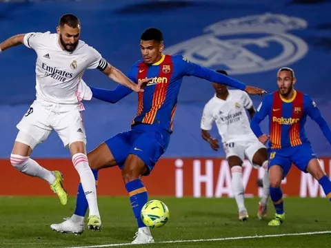2 cú đấm choáng váng, Real quật ngã Barca lên đỉnh La Liga