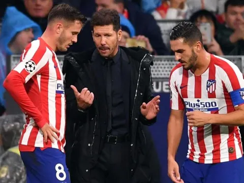 Simeone thay đổi, "chiến binh" của Atletico bị cho ra rìa?