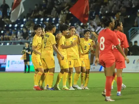 Nữ Thái Lan khởi đầu như mơ ở SEA Games 31