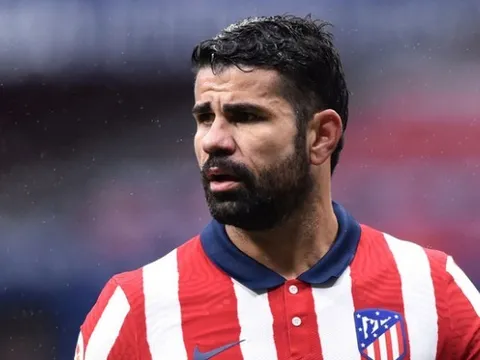 Atletico sắp vô địch, còn Diego Costa đang ở đâu?
