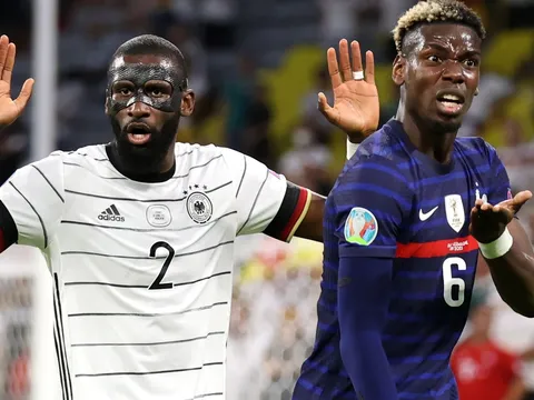 Rõ khả năng UEFA phạt Rudiger và Pogba sau trận Pháp - Đức