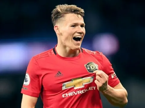 Trước đại chiến, Scott McTominay thừa nhận sẵn sàng chơi mọi vị trí HLV yêu cầu