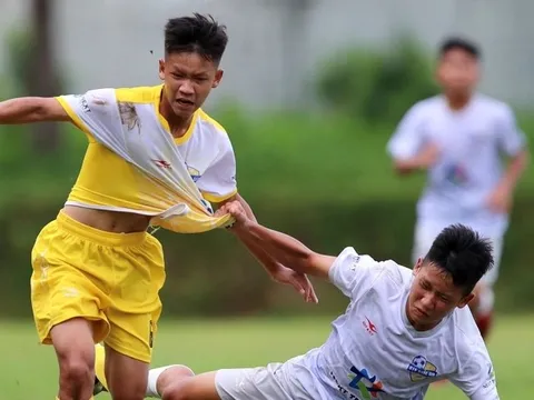SLNA và Huế vào bán kết U15 Quốc gia