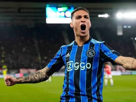 So sánh chỉ số của Antony với dàn sao tấn công Man United