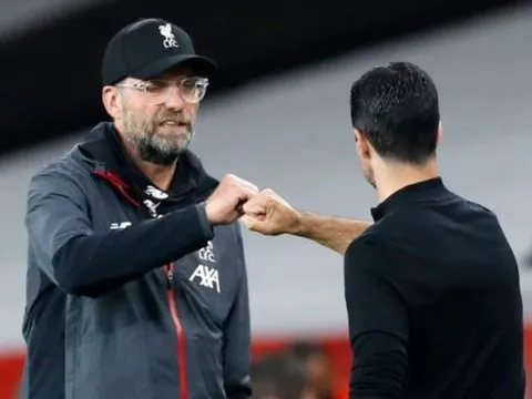 So sánh khởi đầu của Arteta ở Arsenal với khởi đầu của Klopp ở Liverpool