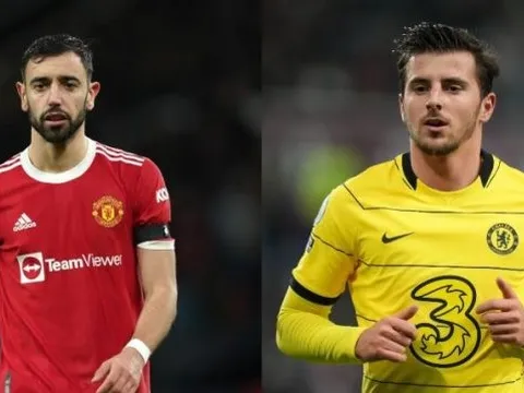 So sánh số liệu thống kê của Bruno Fernandes với Mason Mount