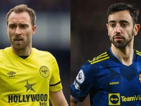 So sánh số liệu thống kê của Christian Eriksen với Bruno Fernandes