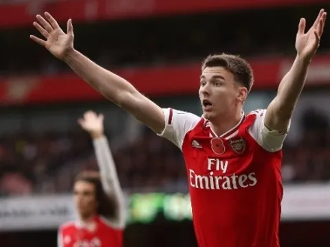 So sánh thành tích của Arsenal khi có và không có Kieran Tierney