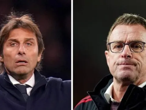 So sánh thành tích của Rangnick ở Man Utd với của Conte ở Tottenham