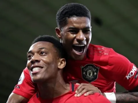 So sánh thống kê của Rashford và Martial kể từ năm 2016