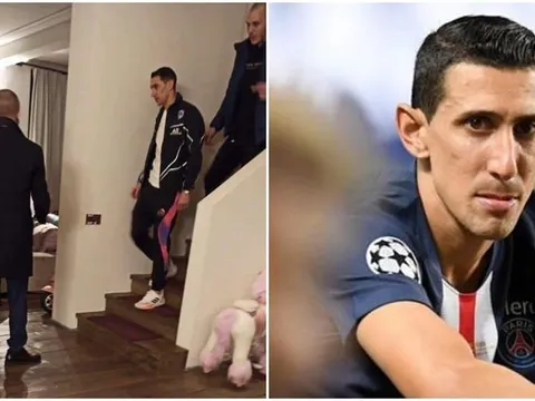 SỐC! Nhà Di Maria bị đột nhập, vợ con bị toán cướp bắt giữ đầy "bạo lực"