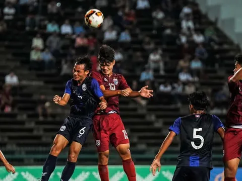 NÓNG: U19 Thái Lan thua sốc U19 Campuchia tại giải châu Á