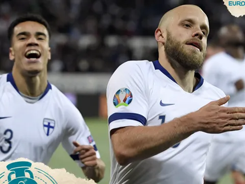 SỐC! Vừa giành vé lần đầu, Phần Lan được tin tưởng lớn sẽ vô địch EURO 2020