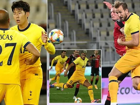 Son Heung-min lại bùng nổ đưa Tottenham đi tiếp ở Europa League