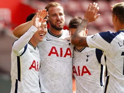'Song sát' Kane - Son mở 'live show', Tottenham đè bẹp Southampton