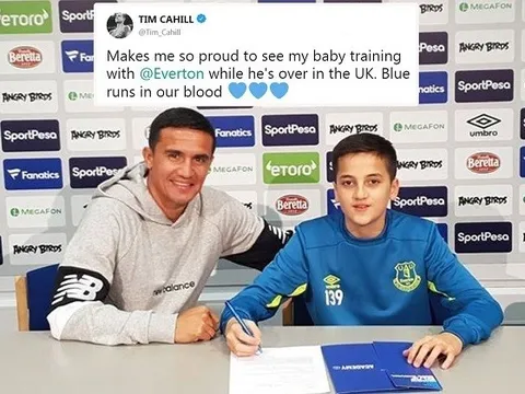 Đón tân binh, ''huyền thoại Cahill'' sắp được viết tiếp ở Goodison Park