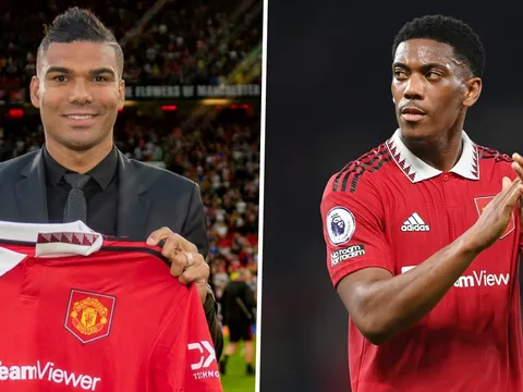 Đội hình M.U đấu Leicester: 2 cái tên OUT; Rõ Casemiro, Martial