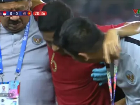 NÓNG! U22 Indonesia tổn thất lớn chỉ ít phút đối đầu U22 Việt Nam