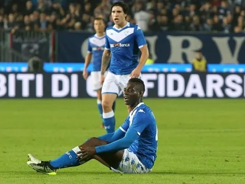 Sự cô đơn của Balotelli và những hình ảnh đẹp trong trận Brescia - Inter Milan