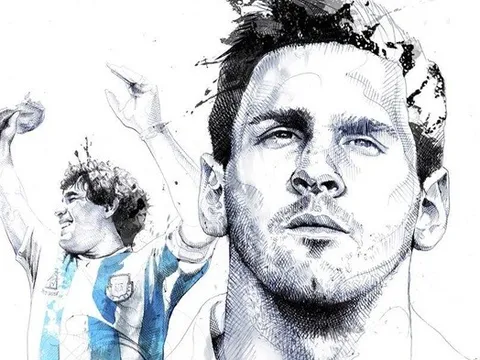 Sự giống nhau giữa Maradona và Messi