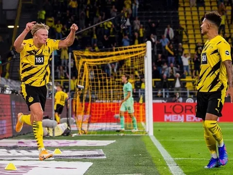 Sự kết hợp hoàn hảo, Sancho - Haaland phản công thần tốc ghi bàn ngoạn mục