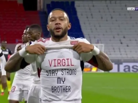 Sự nghiệp của Van Dijk đứt đoạn, Depay có động thái vỗ về