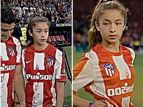 Con gái Luis Suarez trở thành hiện tượng mạng xã hội