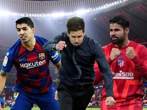 Suarez - Costa - Simeone: Bộ ba "át vía" tinh thần đối thủ của Atletico Madrid