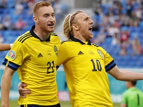 Thụy Điển, Đan Mạch và những chú ngựa ô ở EURO 2020