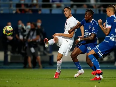 Tân binh có tuyệt phẩm, PSG ngược dòng hạ Troyes ngày khai màn Ligue 1