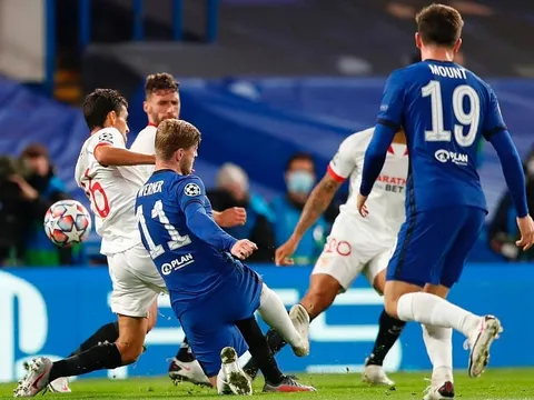 Tân binh xuất thần, Chelsea hú vía trước Sevilla tại Stamford Bridge