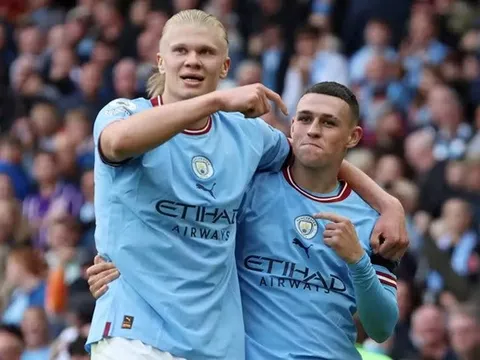 Tấn công điên cuồng, Haaland và Foden nhấn chìm Man Utd