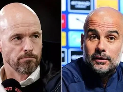 Ten Hag nhanh chóng đối đầu Pep Guardiola trên TTCN