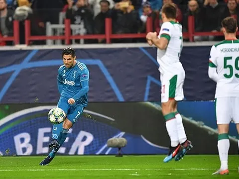 Bị cướp bàn thắng, Ronaldo giành điểm tệ nhất ngày Juventus thắng chật vật