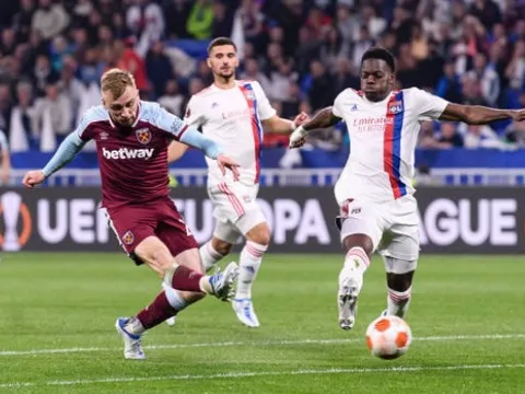 Thắng dễ Lyon, West Ham đoạt vé vào bán kết Europa League