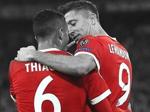 Thiago sắp đến Liverpool, Lewandowski nhắn gửi 1 lời ruột gan