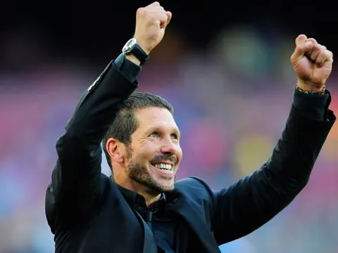"Thiên thần" của Simeone tỏa sáng, Atletico tiến thẳng về đích