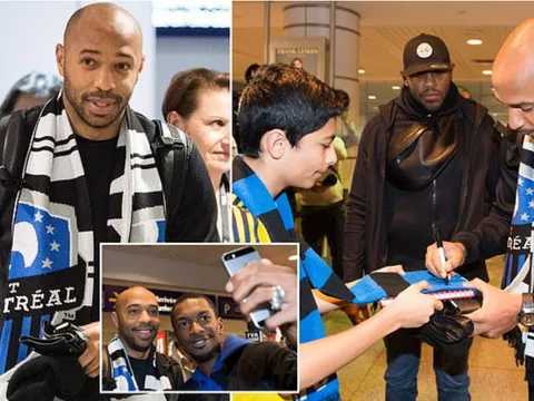 Cựu huyền thoại Arsenal rạng rỡ trong ngày đảm nhận cương vị mới