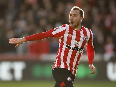 Thomas Frank đau đầu vì Christian Eriksen