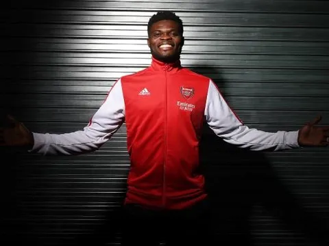 Thomas Partey: "Thật vui khi Arsenal không bán cậu ấy"