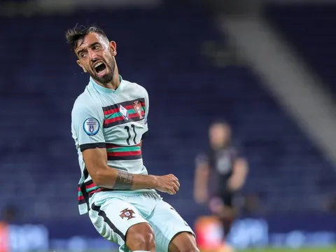 Thống kê tệ hại của Bruno Fernandes tại EURO 2020