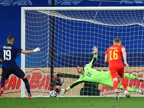 Thống kê tồi tệ của Benzema trong ngày trở lại đội tuyển Pháp