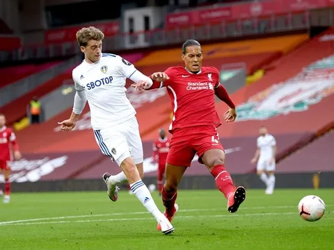 Thống kê trận Liverpool 4-3 Leeds United: 'Báo động' Virgil Van Dijk